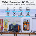 12V Lithium Iron Battery Camping Power Solar Generator